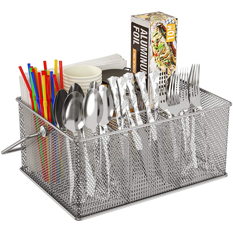 lameishuju Utensil Silverware Caddy Cutlery Holder Organizer Countertop